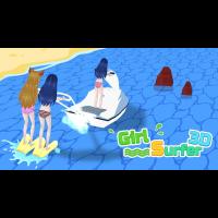 Girl Surfer 3D